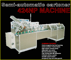 semi-automatic cartoner